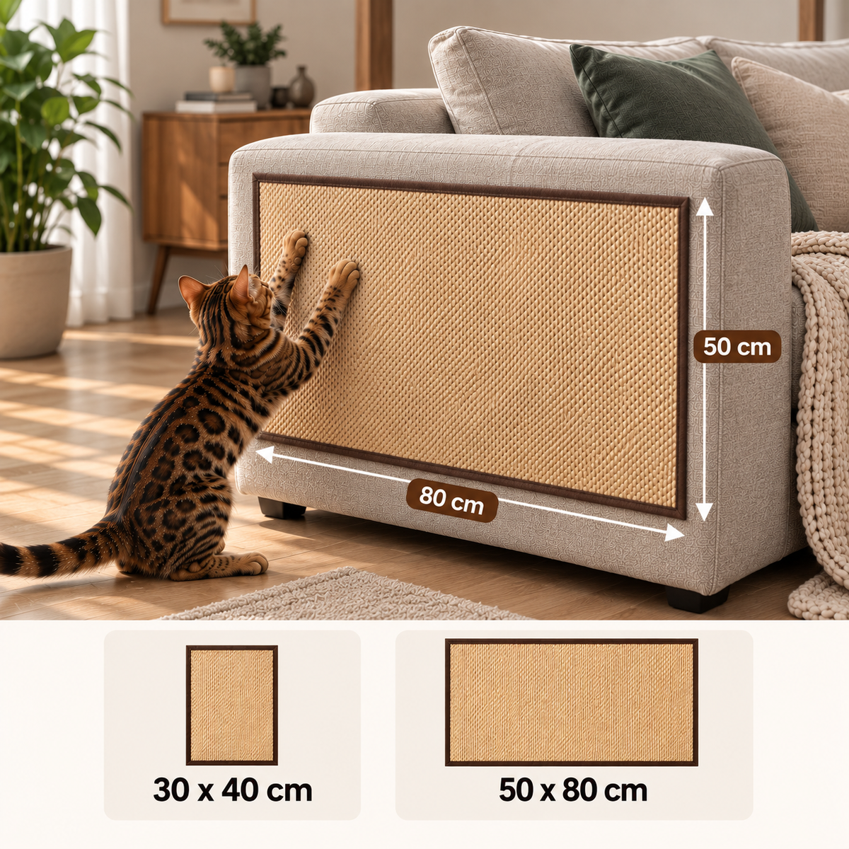 Kratzschutz für Sofa und Möbel
