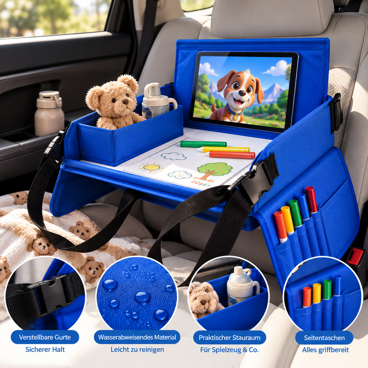 Kinder-Reisetisch fürs Auto